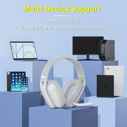 Wireless Gaming Headset With Mic – 2.4GHz & Bluetooth