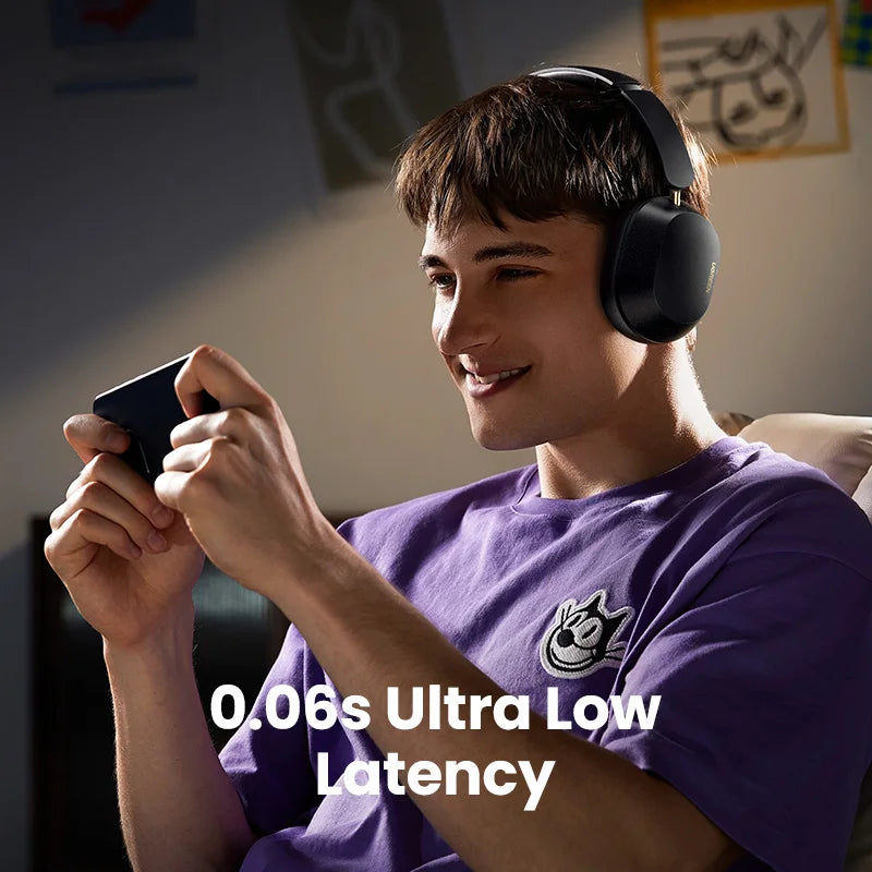 Wireless ANC Bluetooth Headphones Hi-Res LDAC 75H